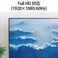 変換ケーブル USB Type C to VGA ( D-sub15pin ) ブラック 写真6