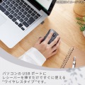 無線抗菌静音マウス“SHELLPHA”チルト機能付き5ボタン 写真6