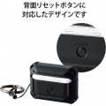 AirPods Pro 第2世代 ( 2022 ) ケース ハイブリッド 衝撃吸収 フタ開閉ロック機能 落下防止 カラビナ付 ワイヤレス充電 MagSafe充電対応 ZEROSHOCK レッド 写真6