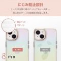 iPhone 15 ハイブリッドケース オーロラ &me 写真6
