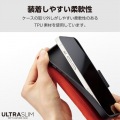 iPhone 15 Plus ソフトレザーケース 薄型 手帳型 磁石付 写真6