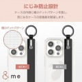 iPhone 15 Pro ハイブリッドケース ハンドバンド &me 写真6