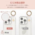 iPhone 15 Pro ハイブリッドケース ハンドバンド &me 写真6