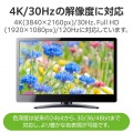 HIGH SPEED HDMIケーブル(L字コネクター/左向き) 写真6