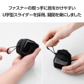 TWS用汎用コンパクトポーチ Sサイズ カラビナ ファブリックタイプ 写真6