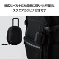 TWS用汎用コンパクトポーチ Sサイズ カラビナ パファータイプ 写真6