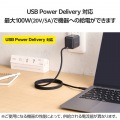 まとまるマグネットケーブル(USB Type-C - USB Type-C/100W対応) 写真6