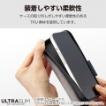 AQUOS wish4 ソフトレザーケース 薄型 磁石付 写真6