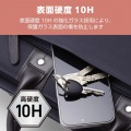 iPhone 16 Pro ガラスフィルム &me フルガラス ラインストーン風フレーム 高透明 写真6
