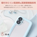 iPhone 16 &me ハイブリッドケース ぷっくりフレーム 写真6