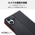 iPhone 16 Plus ソフトレザーケース 薄型 磁石付 写真6