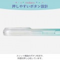 iPhone 16 meliano ソフトケース グラデーションカラー グリッター 写真6