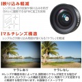 スマートフォン用カメラレンズ/0.4倍広角レンズ/ブラック 写真6