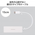 USB Type-C 4ポートUSB2.0ハブ 写真6