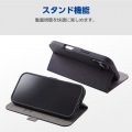 iPhone 16e ソフトレザーケース 磁石付 ウルトラスエード 写真6