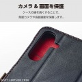 Galaxy S25 ソフトレザーケース 磁石付 耐衝撃 ステッチ 写真6