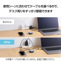 USB Power Delivery 67W自動配分AC充電器(C×3) 写真6
