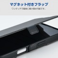 AQUOS wish5 ソフトレザーケース 磁石付 耐衝撃 ステッチ カード収納充実 写真6