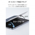 11インチiPad Air(M3/M2) フラップケース 薄型軽量 背面クリア 2アングル 写真6