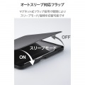 iPad(A16) フラップケース 360度回転 背面クリア 2アングル スリープ 写真6