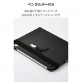 iPad(A16) フラップケース 衝撃ガード ベルト付 2アングル 軽量 写真6