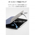 13インチiPad Air(M3/M2) フラップケース 薄型軽量 背面クリア 2アングル 写真6