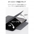 13インチiPad Air(M3/M2) フラップケース 薄型軽量 カラーエッジ 背面クリア 写真6