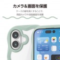 Grippy ハイブリッドケース フレームカラー ウェーブ メタルステッカー付 写真6