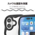 Grippy ハイブリッドケース フレームカラー ウェーブ メタルステッカー付 写真6