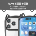 ハイブリッドケース フレームカラー Cat メタルステッカー付 写真6