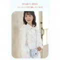 instax mini 12用(チェキ) カメラケース/クリア/ブルー 写真6