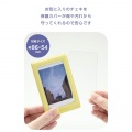 instax(チェキ)mini film用 マグネットフォトフレーム/イエロー 写真6