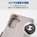 Galaxy S26 手帳型ケース 磁石付 耐衝撃 ハンドストラップ付 写真6