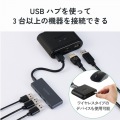 ケーブル一体型パソコン切替器(HDMI(R)/フルHD60Hz/2台切替) 写真6