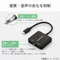 USB Type-C(TM) - HDMI(R)変換アダプター(2ポート) 写真6