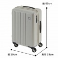 1-250 FREQUENTER LIEVE リエーヴェ4輪キャリー 48cm ミントグリーン 写真6