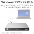 USB Type-C(TM)対応 ポータブルブルーレイドライブ for Mac 写真6