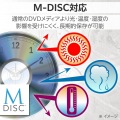 ポータブルDVDドライブ/USB Type-C/Mac向け/シルバー 写真6