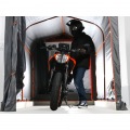 バイクガレージ2450 ブロック グレー・オレンジ 【大型商品につき代引不可・時間指定不可・返品不可】 写真6