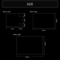 デスクごとチェアマット ラージ 写真6