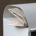 スタンドポスト 新聞受け付き 郵便ポスト ダイヤル錠  工事不要 大容量 スチール製 錆びにくい 簡単設置 おしゃれ シンプル 【Gilda(ジルダ)】(グレージュ) 写真6