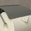 アイアントイレットペーパーホルダー【Toby(トビー)】シングル(ライトグレー) 写真6