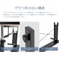 バウヒュッテ ローデスク 昇降式 ゲーミングデスク BHD-700L | パソコンデスク ロータイプ ローデスク 昇降 高さ調節 引き出し 幅70 奥行45 インテリア 家具 写真6