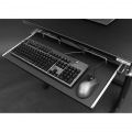 バウヒュッテ パソコンラック BHD-750PRM-BK | インテリア デスク パソコンデスク PCデスク 昇降式 パソコンラック 天板昇降 PC オフィスデスク 写真6
