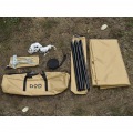 DOD タープ いつかのタープ タン TT5-631-TN (正規販売店) | オールインワン アウトドア キャンプ BBQ ヘキサタープ 写真6