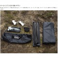 DOD タープ いつかのタープ ブラック TT5-631-BK【正規販売店】 | オールインワン アウトドア キャンプ BBQ ヘキサタープ 写真6