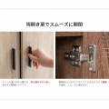 キャビネット テレビ台 テレビボード 幅80 高さ70 木目柄 TV-801 ナチュラル 宮武製作所 | 32V型 テレビ対応 ハイタイプ おしゃれ 北欧 おしゃれ  写真6