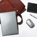 薄型 3ボタン Bluetooth BlueLEDマウス ノーマル シルバー 写真6