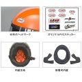 フルフェイスヘルメット ホワイト ( RX-200R ) 写真6