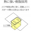 電源タップ おしゃれ 2m エレコム Color Style ブラウン 6個口 T-BR04-2620BR | 個別スイッチ 雷ガードタップ サージ 節約 省エネ 写真6